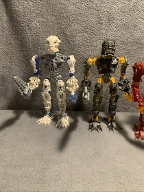 Lego Bionicle Inika #8727 Jaller #8729 Nuparu #8730 Hewkii #8732 Matoro, Lot
