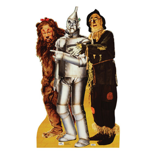 TIN MAN SCARECROW /& LION Wizard of Oz Lifesize CARDBOARD CUTOUT Standee Standup