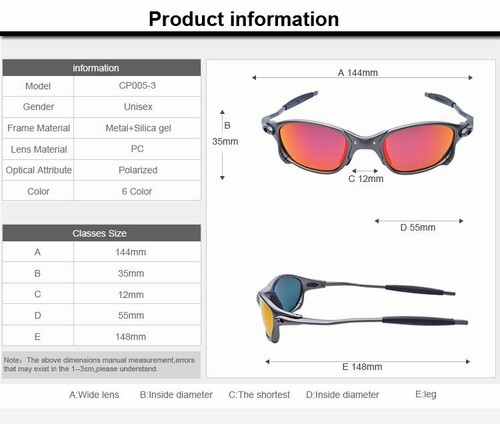 X-Men Juliet Cyclops Sunglasses Polarized Ruby Glasstitanium Goggles