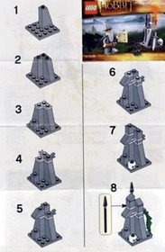 New Retired LEGO Hobbit #30213 Gandalf Mini Set 31 pcs Building Toy Polybag