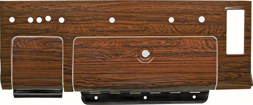 OER K153 1969 Chevrolet Camaro Glove Box Door Dash Ashtray Wood Grain Set