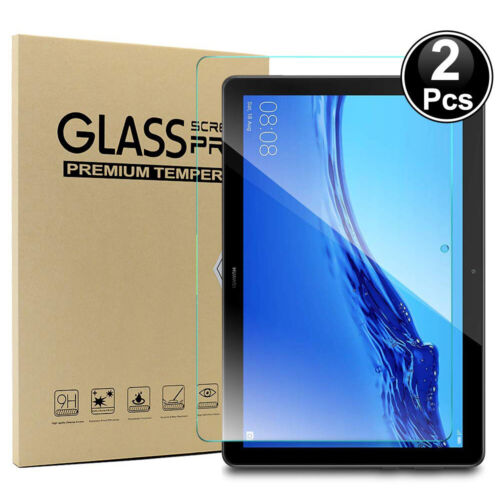 For Huawei MediaPad T5 10 Tempered Glass Screen Protector 10.1/" 2 PACK