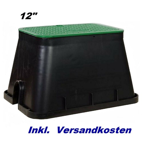 Ventilbox IRRIGAZIONE VALVOLA CASSETTA CON COPERCHIO PER TUBO DA GIARDINO TUBO IRRIGAZIONE A GOCCIA
