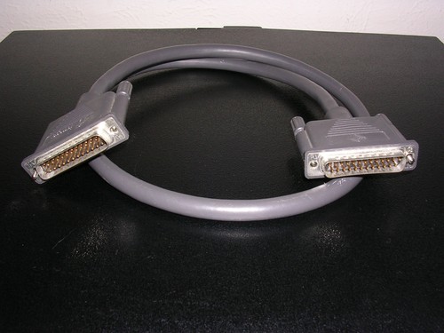 SCSI Cable 25-Pin SCSI to 25-pin SCSI Cable SGI Silicon Graphics Sun Apple 3-Ft