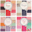 30 Sheet Pad Craft Scrapbooking Paper 10 Printed Designs 15cm 6/" Square CR0260
