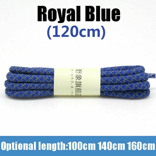 3M Laces Rope Athletic Shoelaces Reflective Strings Sneakers Shoe Round Sports