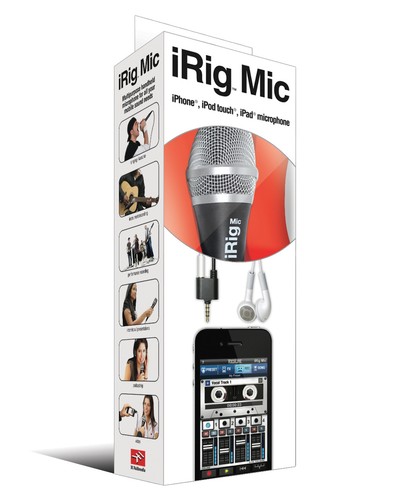 IK Multimedia iRig Mic Handheld Kondensatormikrofon Elektret Mikrofonkapsel