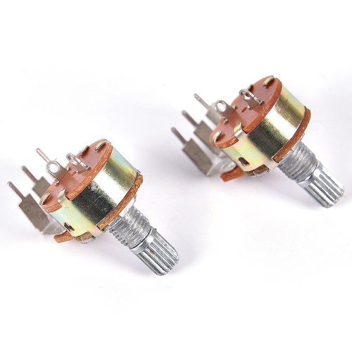 5PCS WH148 Single Potentiometer 500K Potentiometer With Fine B500K Switch PinD/&p