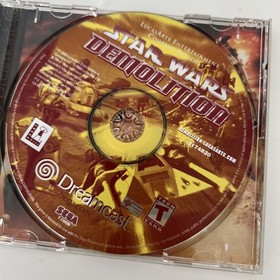 Star Wars Demolition Sega Dreamcast 2000 Complete Near Mint Disc TESTED/WORKS