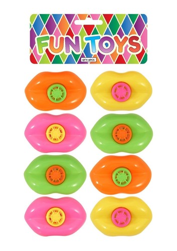Neon Sifflet Lèvres Pour Enfants Fête Loot Sacs Pinata Comblement Kids Party Favour
