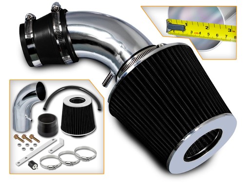 Short Ram Air Intake Kit BLACK Filter For 01-05 Hyun Accent 1.6L L4
