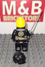 Lego Ninjago Master of Spinjizu Minifigure Cole from Set 70720 70723 #1004#
