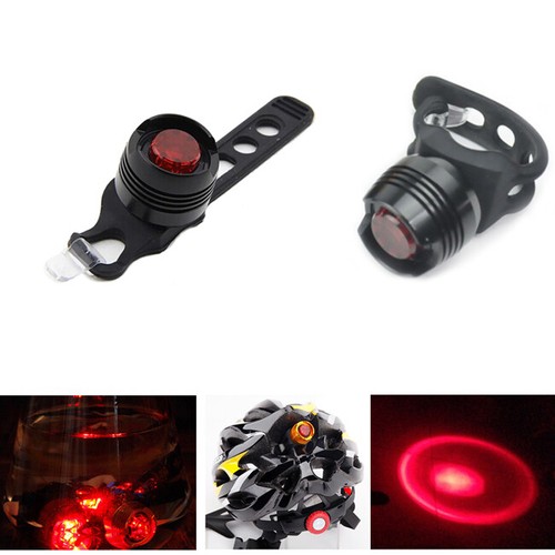 1 Pc Red LED Rear Light Waterproof Red Light Bike Bicycle 3 Modes Tail Lamp
