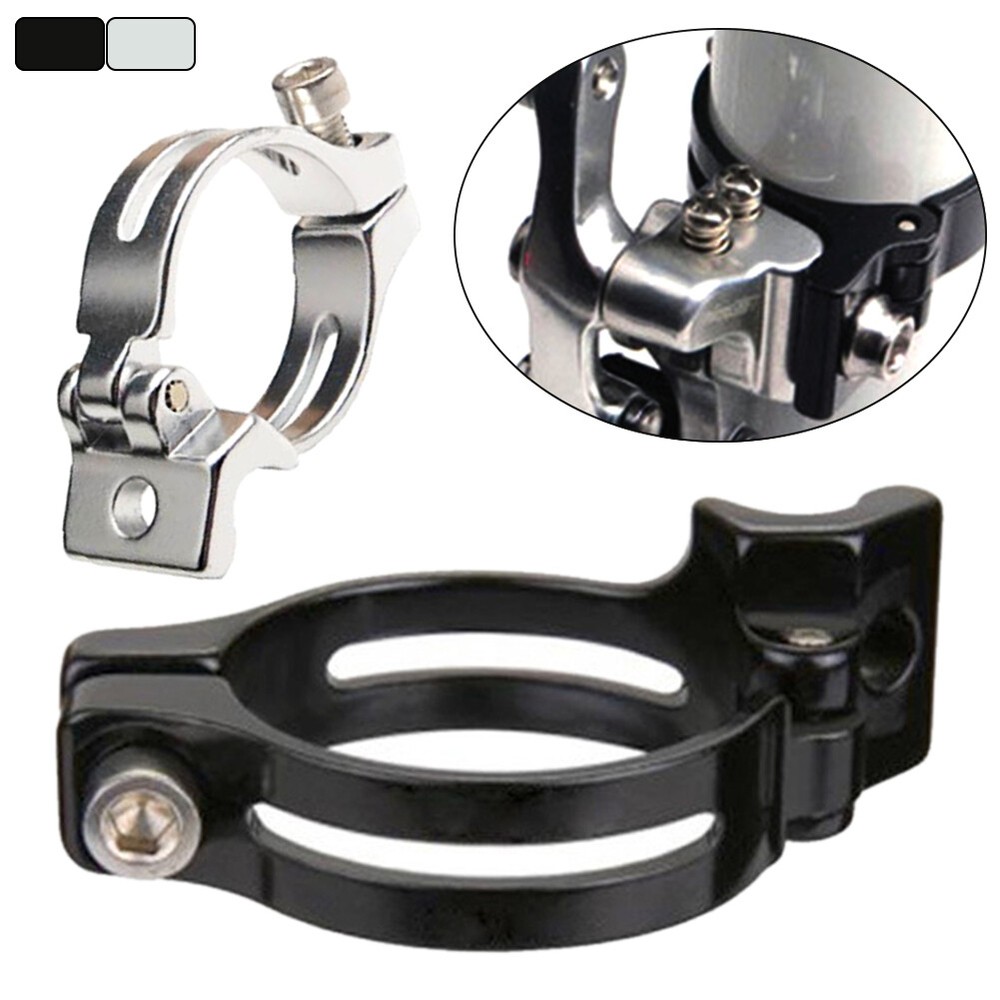 Mountain Bicycle Front Derailleur Clamp Clip Conversion Adapter Bikes