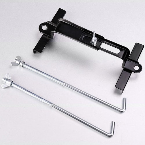 Car Storage Battery Holder Adjustable Stabilizer Metal Rack Mount Bracket Stand