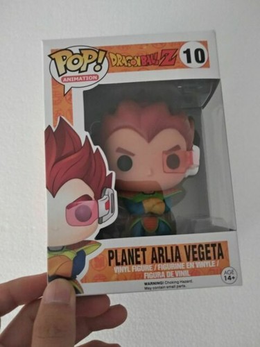 Dragon Ball Funko Pop Dragonball Z #10 Planet Arlia Vegeta Goku Vinyl Figure Toy