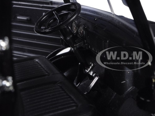 1952 CHEVROLET COE PICKUP TRUCK BLACK W// CHROME WHEELS 1//24 MODEL BY JADA 97462