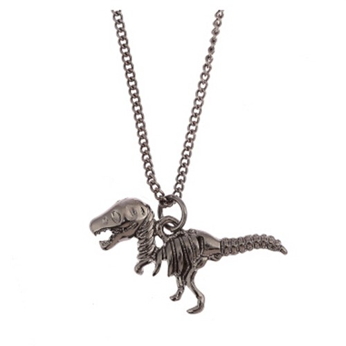 Fashion Jewelry Chaîne Longue Pendentif Dinosaure ou Tyrannosaurus Collier Grand Cadeau
