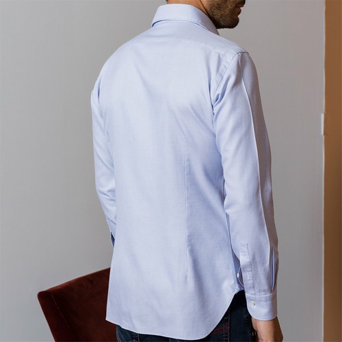 Barba Napoli Camicia Uomo in Cotone Maniche Lunghe K1U66H596602U
