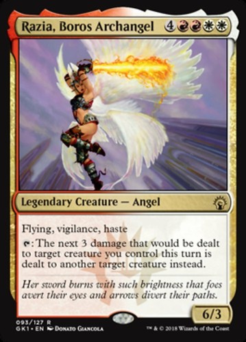 Boros Archangel MTG Guilds of Ravnica Guild Kits R M//NM x1 Razia English