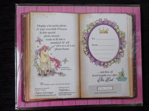 Emily Princess Unicorn Mount Gift With Verse And Photo Space Choose A Frame