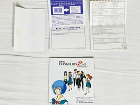 Sega Saturn Evangelion 2nd Impression Sega Saturn Obi SS JP Japan NTSC-J