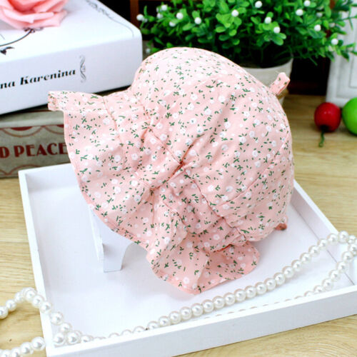 Summer Baby Kids Toddler Girls Sun Hat Outdoor Cap Beach Bucket Bonnet Cute LC