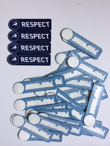 sporting ID badge patch respect purple navy blue 2009 2010 2011 season champions