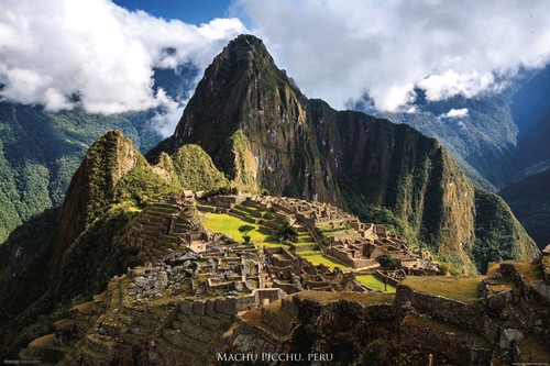 Machu Picchu Peru historic photography poster 24x36/"