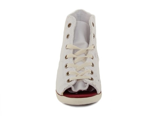 525012 CONVERSE ALL STAR LITE OPEN HI WEISS DENIM 525012 Sandalen Damenschuhe