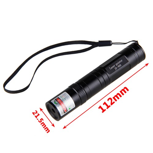 1MW High-Powered 850 Green Laser Pointer Pen Lazer 532nm Visible Beam Light