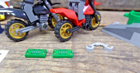 Lego City Police High Speed Chase Motorcycles Jump Car w/MiniFigs 60042 COMPLETE