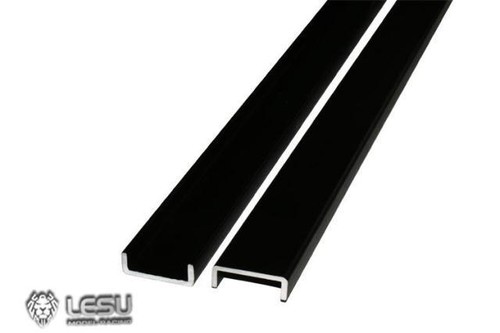 1//14 KING GRAND HAULER 24/" TRACTOR LESU FRAME RAILS TAMIYA DRILLED TAPPED 2 REAR