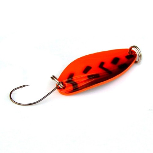 Colorful Metal Fishing Spoon Lures Spinner Tackle Baits Bass Set Crankbait