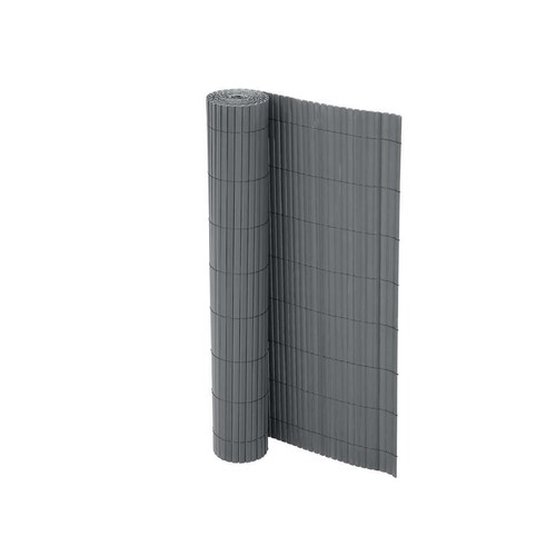 1,2 x 3m anthrazit Ribelli B-Ware Sichtschutzmatte Zaunsichtschutz PVC ca