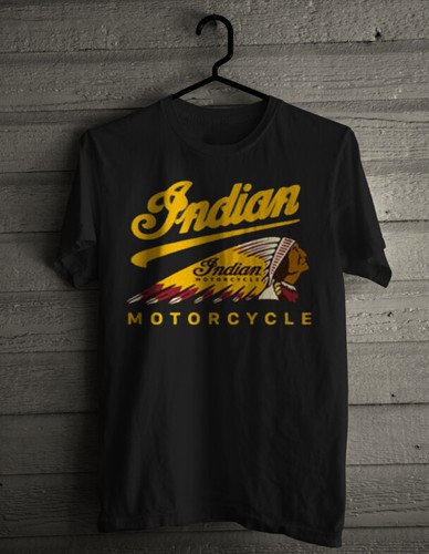 Indian Motorcycle USA 2019 logo Men/'s T-shirt S-2XL Black