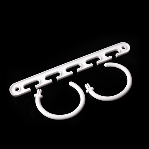 1 PCS Clothes Hanger Rack 3D Space Saving Portable Plastic Hook Magic Closet