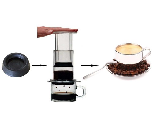 Piston joint en caoutchouc pour utilisation dans AeroPress Piston fin Joint Aerobie Remplacement