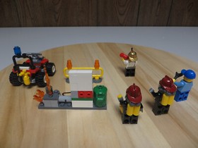 City LEGO 60066, 60077 x2, 60088, 60091 Swamp Police, Fire, Space, Deep Sea Star