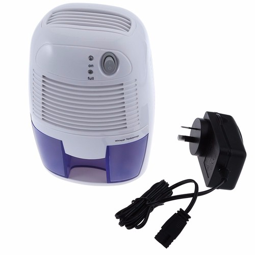 Mini Air Dehumidifier Portable 500ML Moisture Absorbing Air Dryer Auto-off LED
