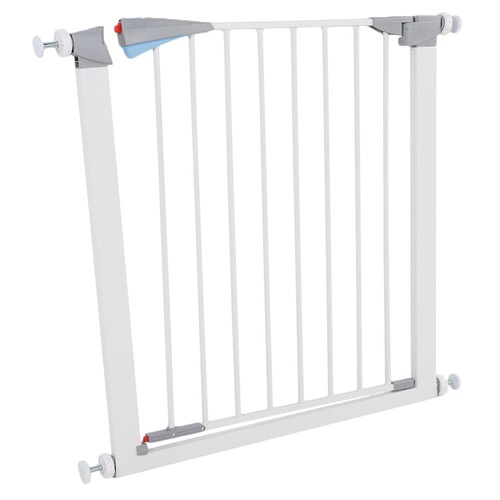 Pet Safety Gate Baby Door Child Toddler Pet Walk Lock Metal Easy Thru Wide