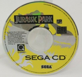 Jurassic Park (SEGA CD) Missing Manual - Not Mint