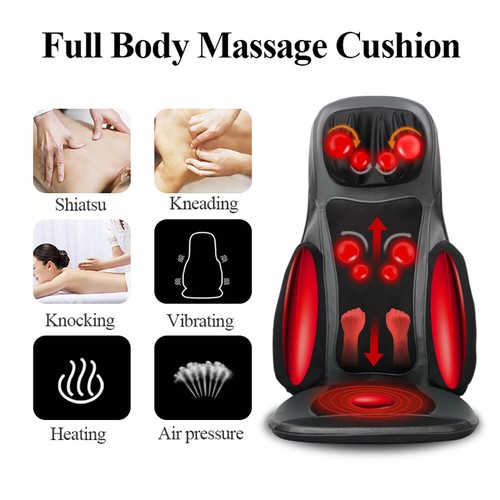 Massagegerät Kissen Sitz mit Rückenwärme-Funktion für alle die Muskel Relief