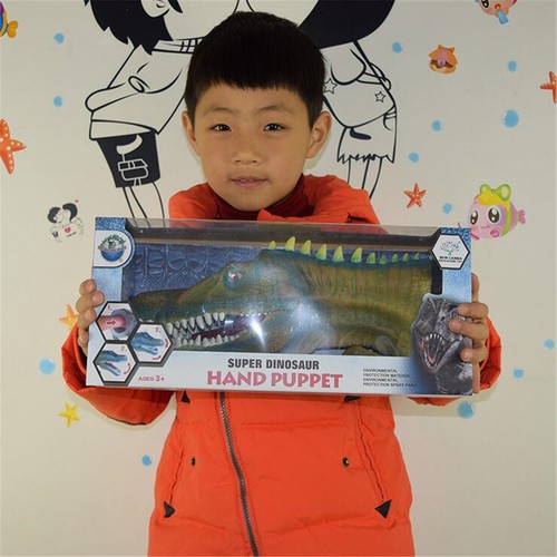 Baryonyx Allosaurus Tyrannosaurus Dinosaur Hand Puppet Realistic Play Model Toy
