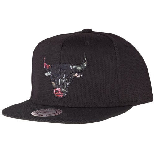 FLORAL INFILL Chicago Bulls Mitchell /& Ness Snapback Cap
