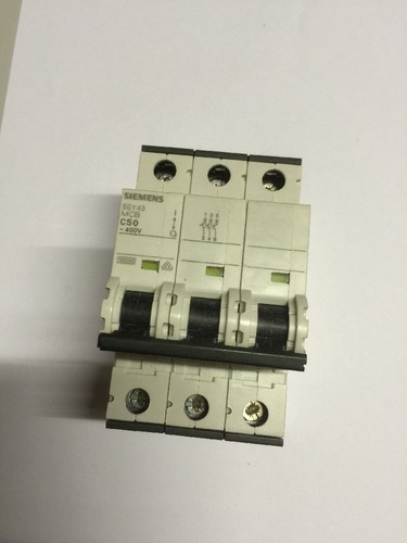 Siemens IS LS-Schalter C50A.3pol.T=70.10kA 5SY4350-7 Indus.Sector Fi Schalter