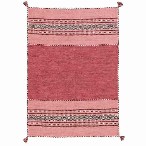 Natur Teppich Kelim Navarro Rosa