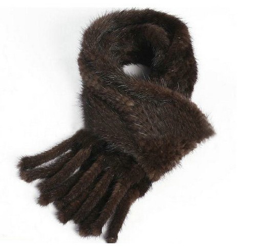 Super Moderne Tricot Farm vison écharpe fourrure Cape étole châle Wrap Free Taille Fit All