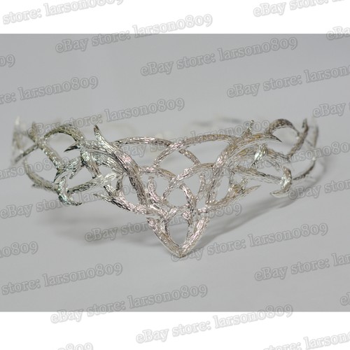 Movie The Hobbit Elven King Thranduil Crown Circlet Elven Elf Wedding Headwear