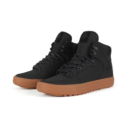 Black Gum Supra Vaider CW Shoes Black
